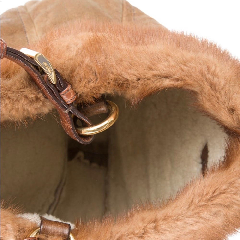 Prada leather Mink hobo bag - Picture 3 of 3